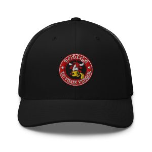 Casquette Bodega Du Vieux Verger rouge ou blanche broderie – Image 1