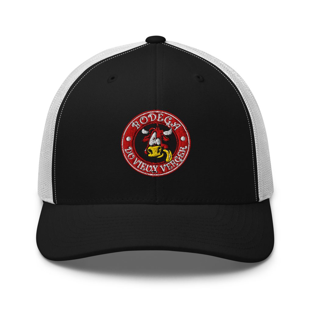 Casquette Bodega Du Vieux Verger rouge ou blanche broderie