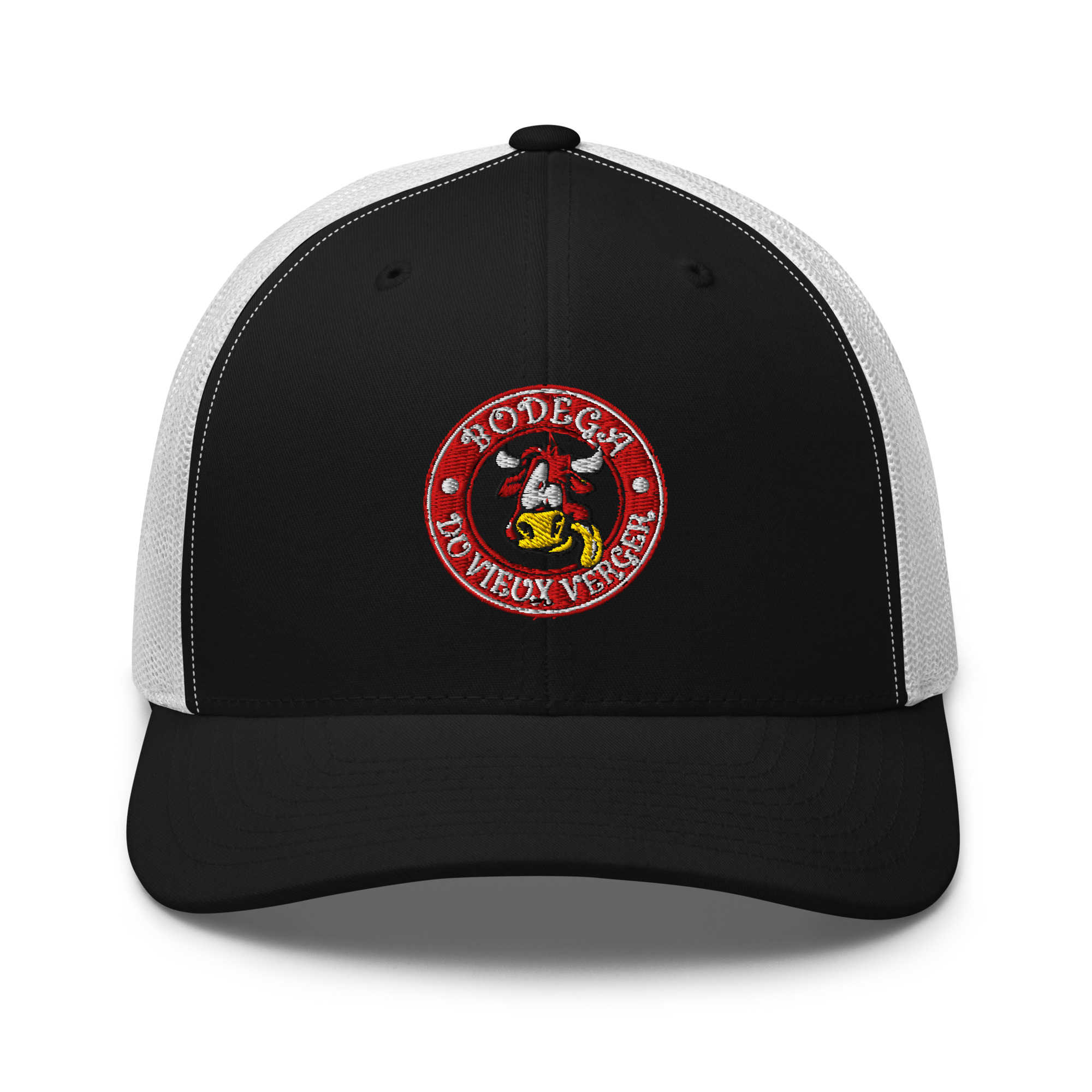 Casquette Bodega Du Vieux Verger rouge ou blanche broderie – Image 2