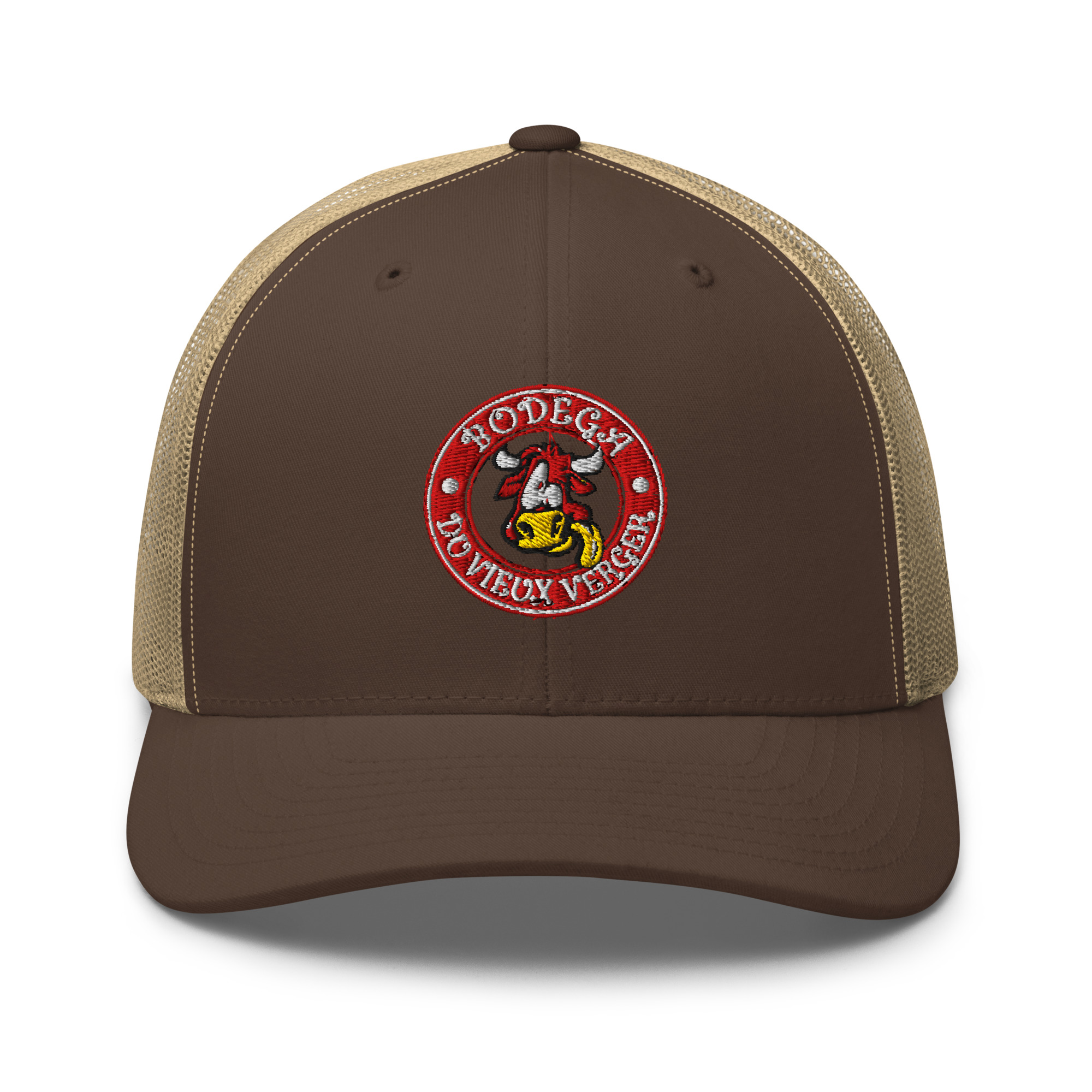 Casquette Bodega Du Vieux Verger rouge ou blanche broderie – Image 3