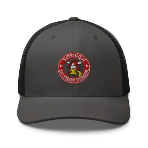 Casquette Bodega Du Vieux Verger rouge ou blanche broderie – Image 4