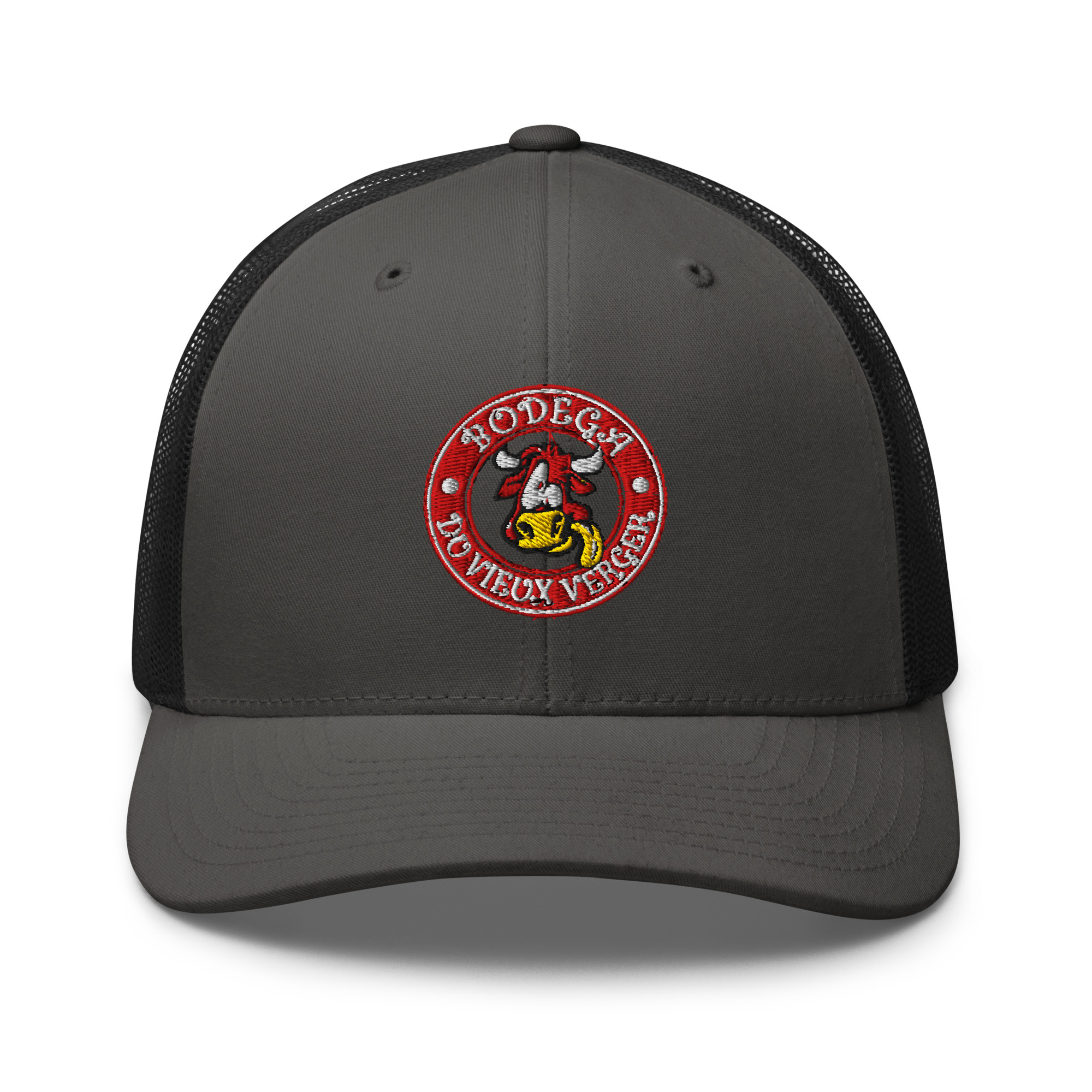 Casquette Bodega Du Vieux Verger rouge ou blanche broderie – Image 4