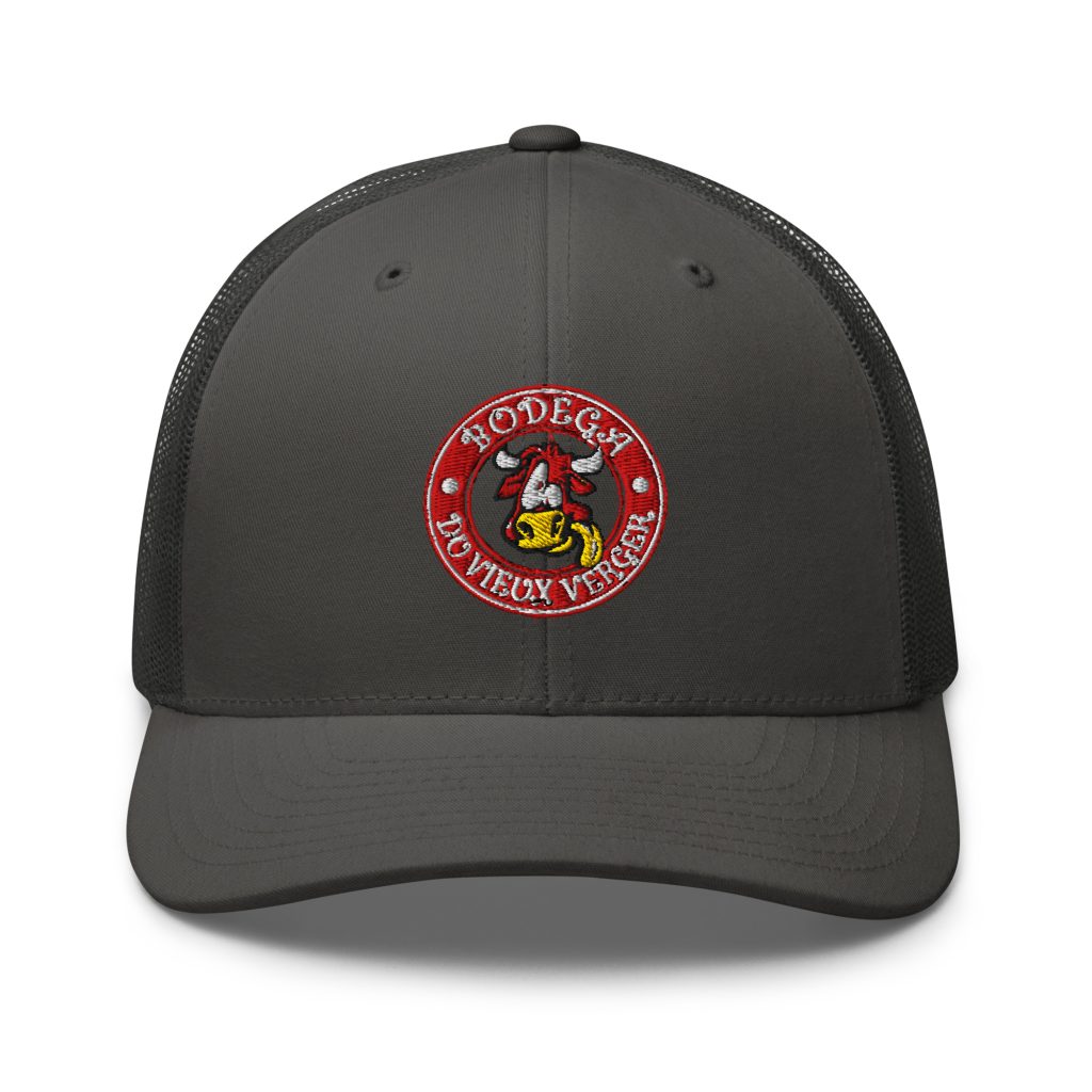 Casquette Bodega Du Vieux Verger rouge ou blanche broderie