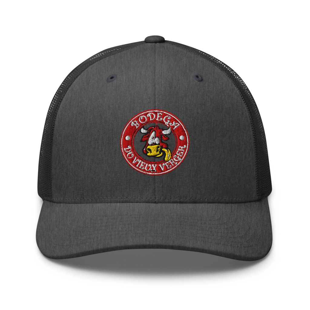 Casquette Bodega Du Vieux Verger rouge ou blanche broderie