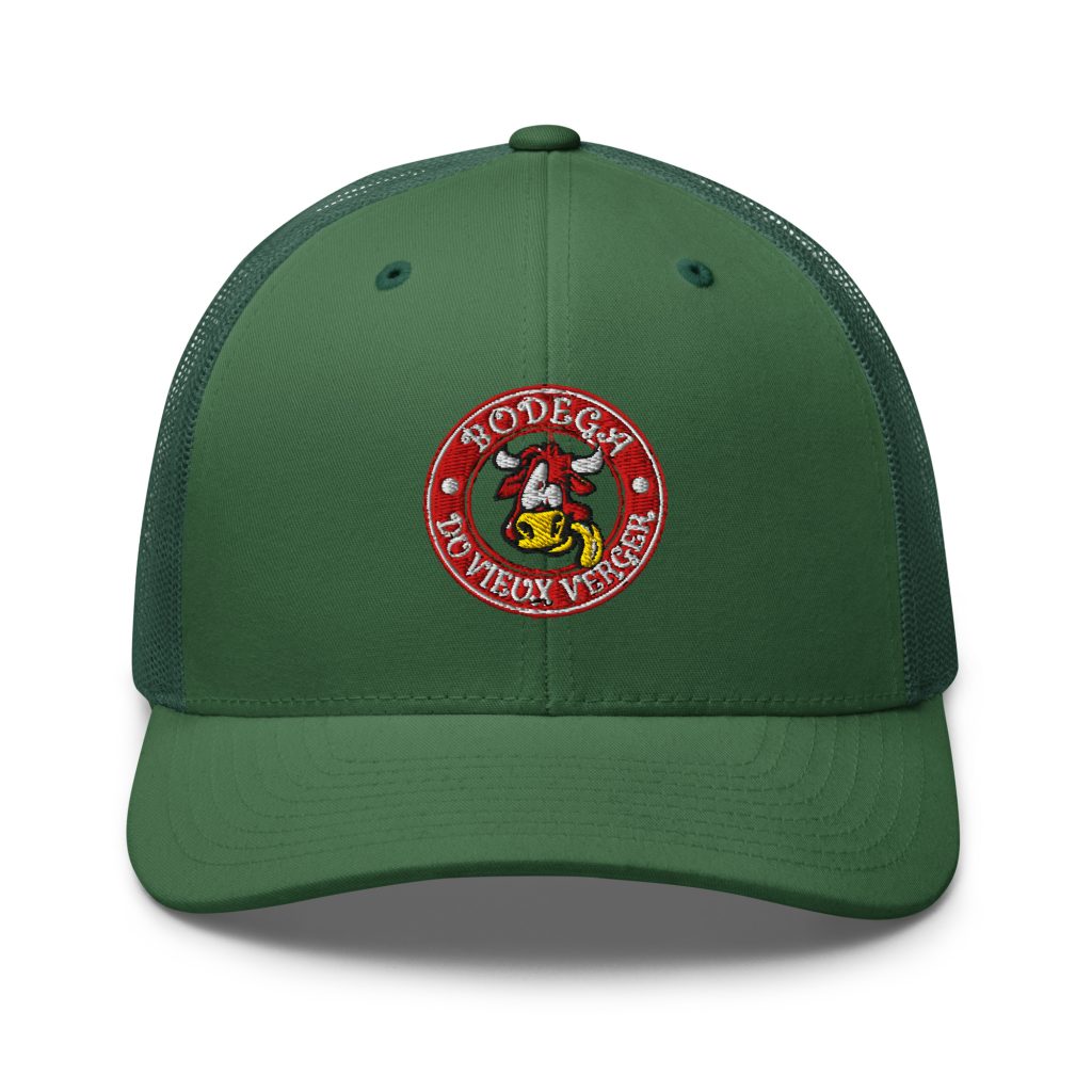 Casquette Bodega Du Vieux Verger rouge ou blanche broderie