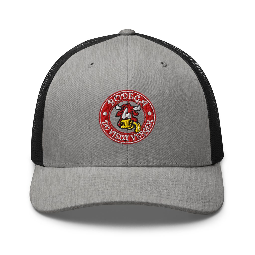 Casquette Bodega Du Vieux Verger rouge ou blanche broderie