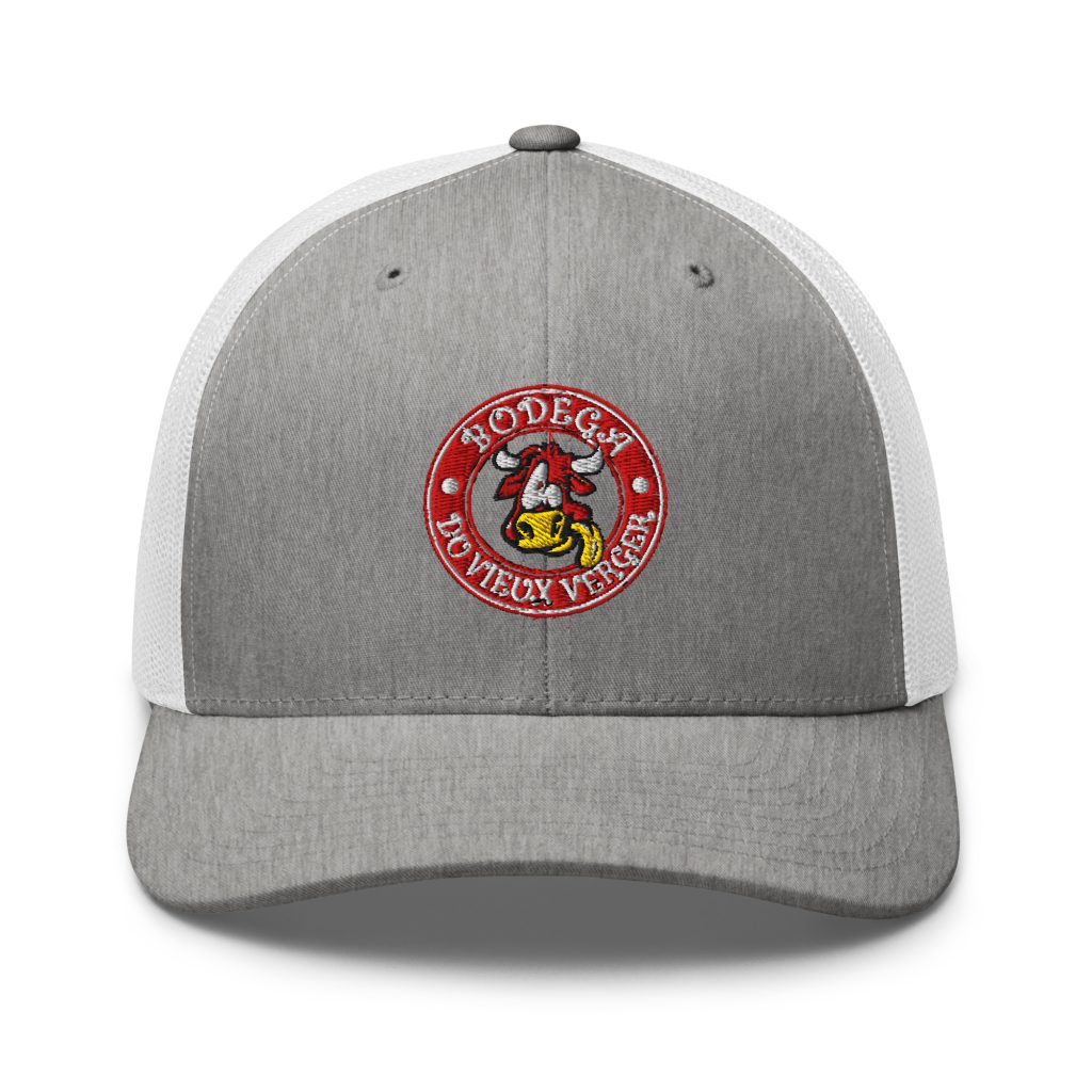Casquette Bodega Du Vieux Verger rouge ou blanche broderie