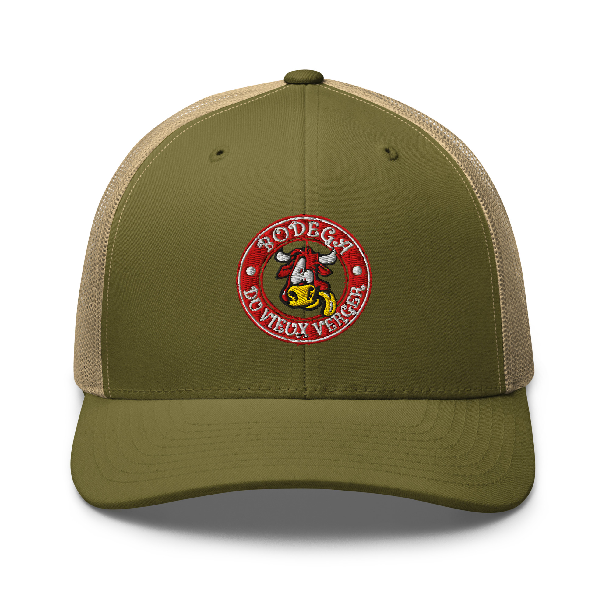 Casquette Bodega Du Vieux Verger rouge ou blanche broderie – Image 7