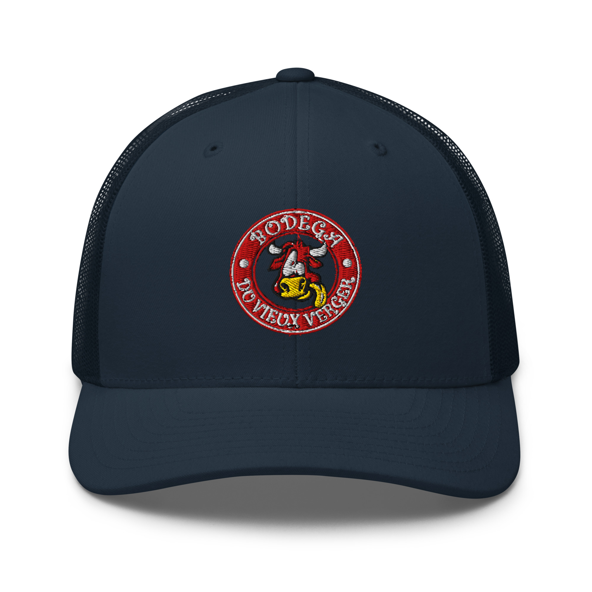 Casquette Bodega Du Vieux Verger rouge ou blanche broderie – Image 8