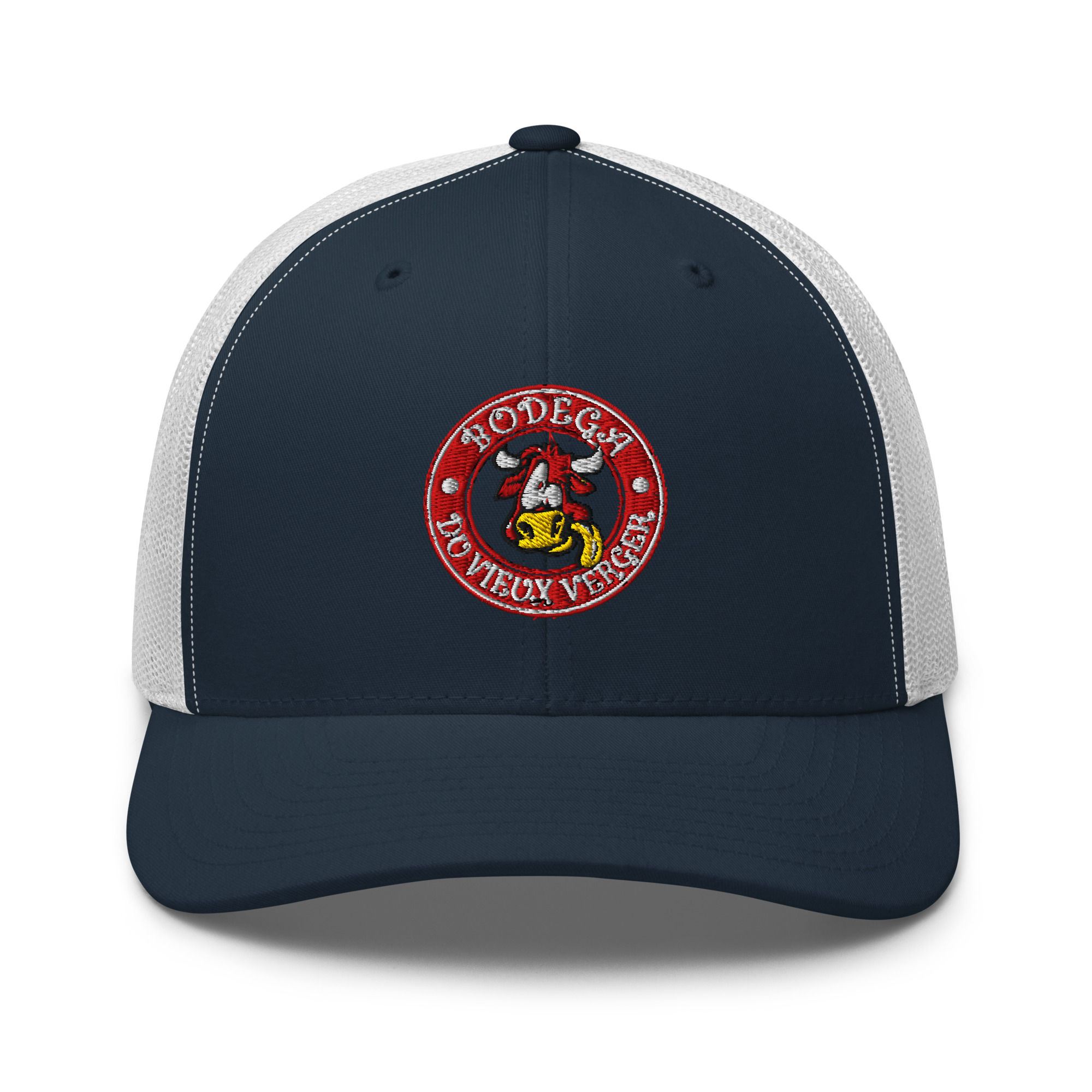 Casquette Bodega Du Vieux Verger rouge ou blanche broderie – Image 9