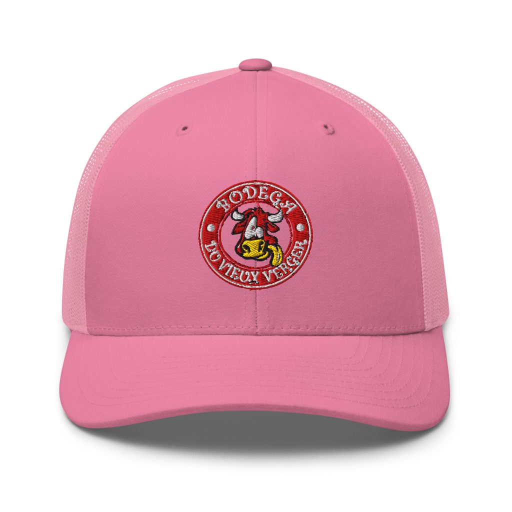 Casquette Bodega Du Vieux Verger rouge ou blanche broderie