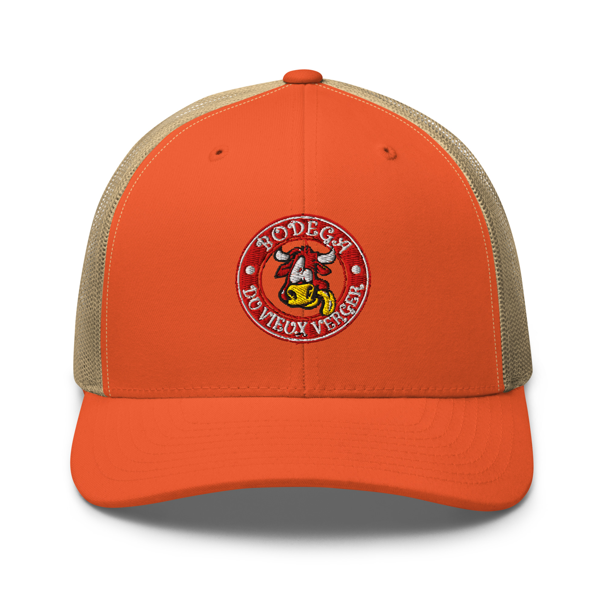 Casquette Bodega Du Vieux Verger rouge ou blanche broderie – Image 12