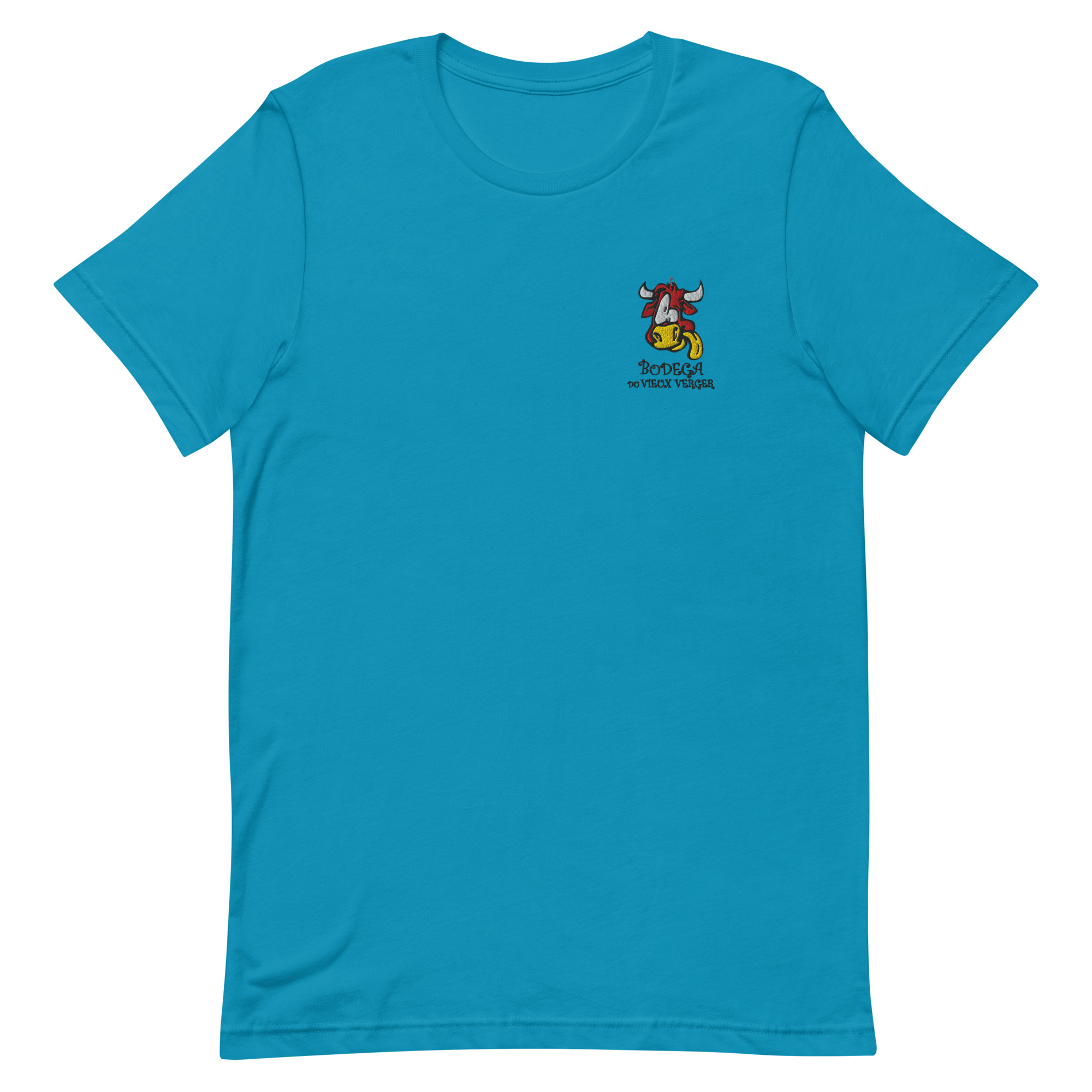 T-Shirt Brodé Unisexe Bodega du Vieux Verger – Image 1