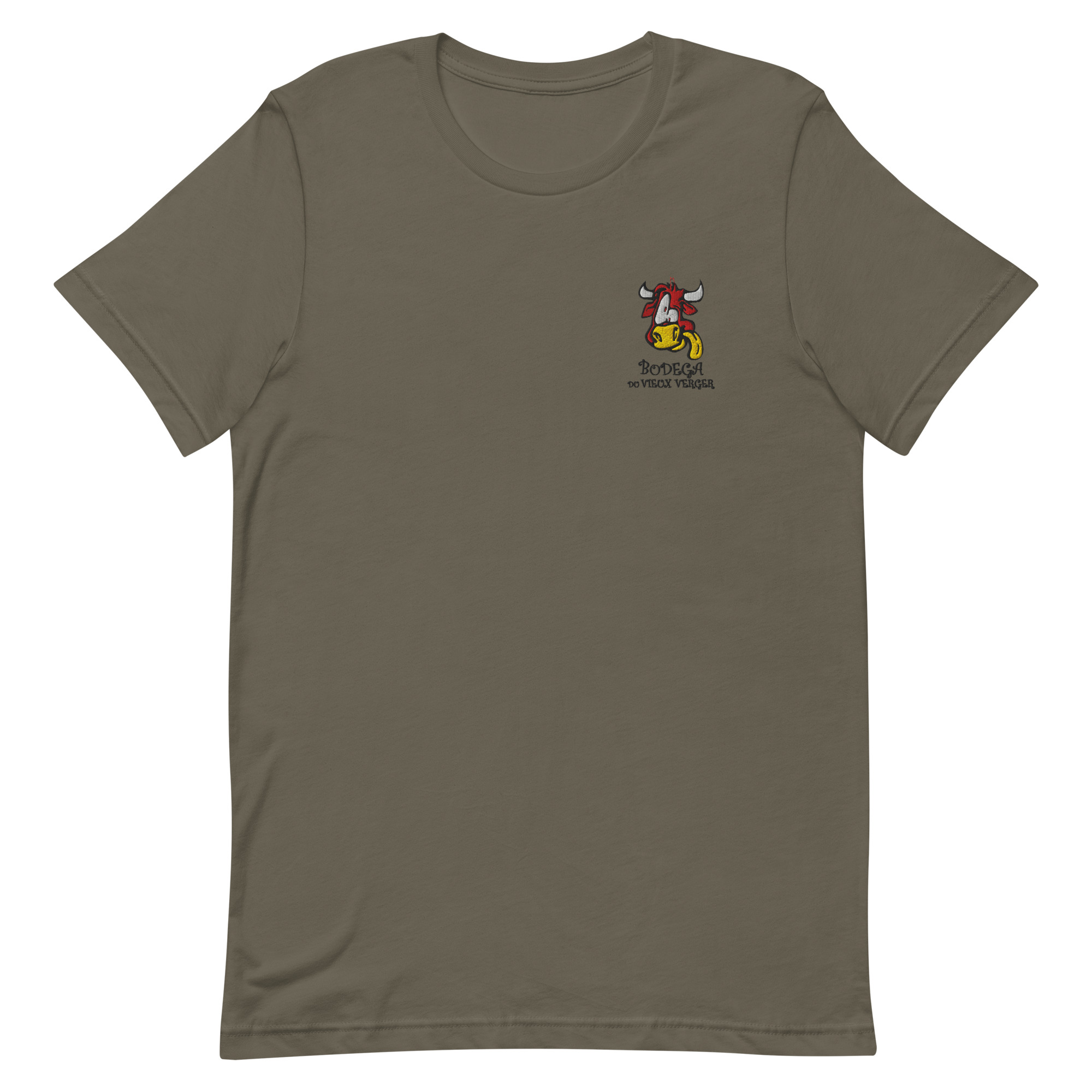T-Shirt Brodé Unisexe Bodega du Vieux Verger – Image 2