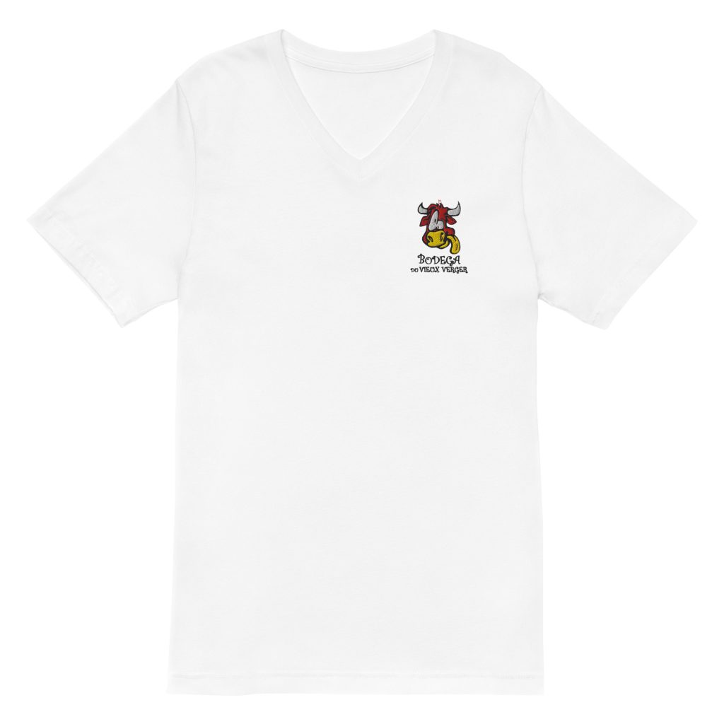 TEE Shirt Col V Unisexe Bodega Du Vieux Verger