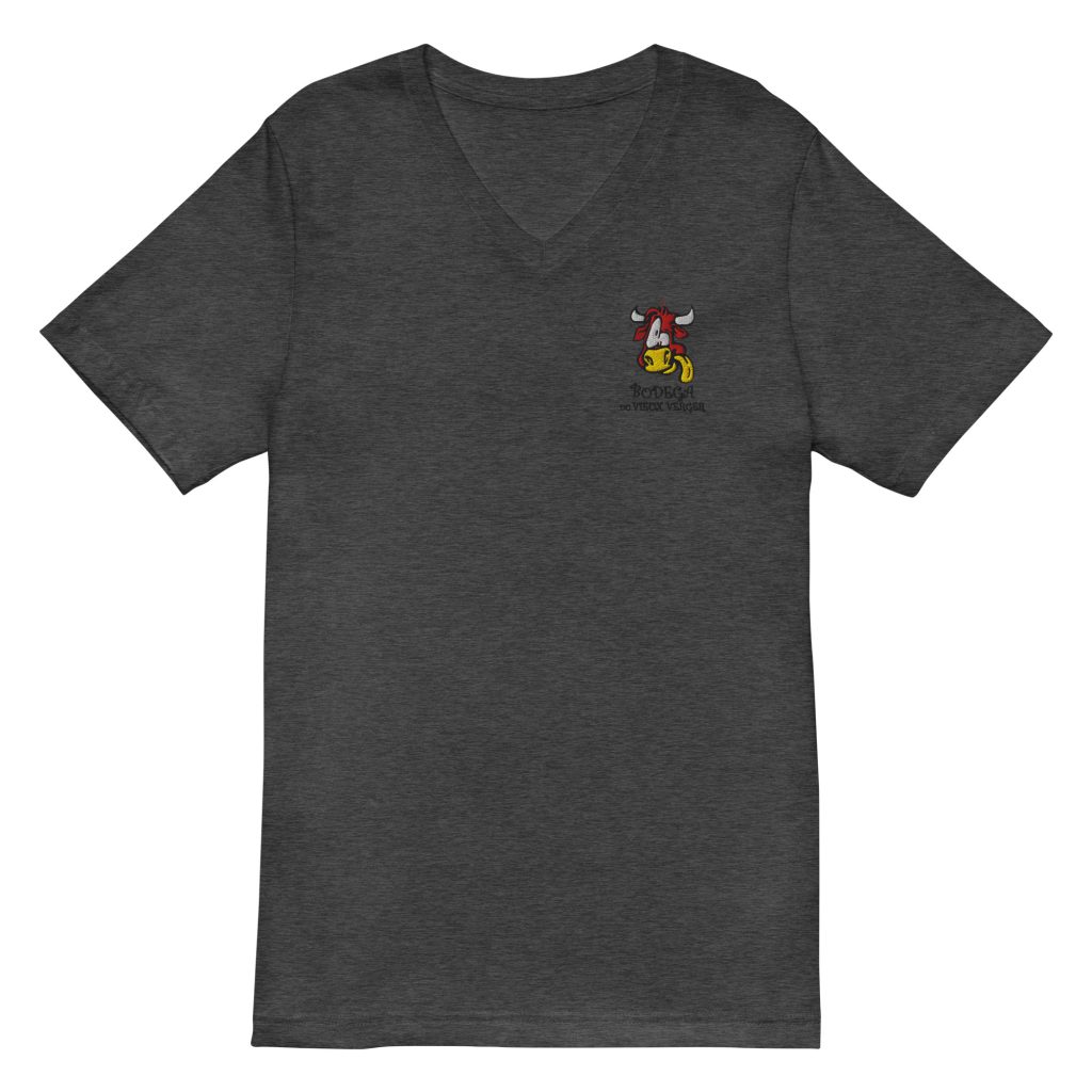 TEE Shirt Col V Unisexe Bodega Du Vieux Verger