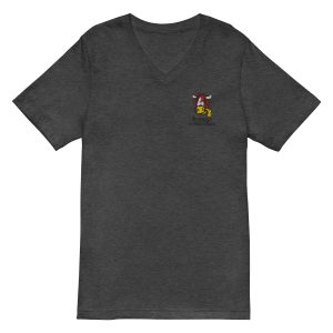 TEE Shirt Col V Unisexe Bodega Du Vieux Verger – Image 5