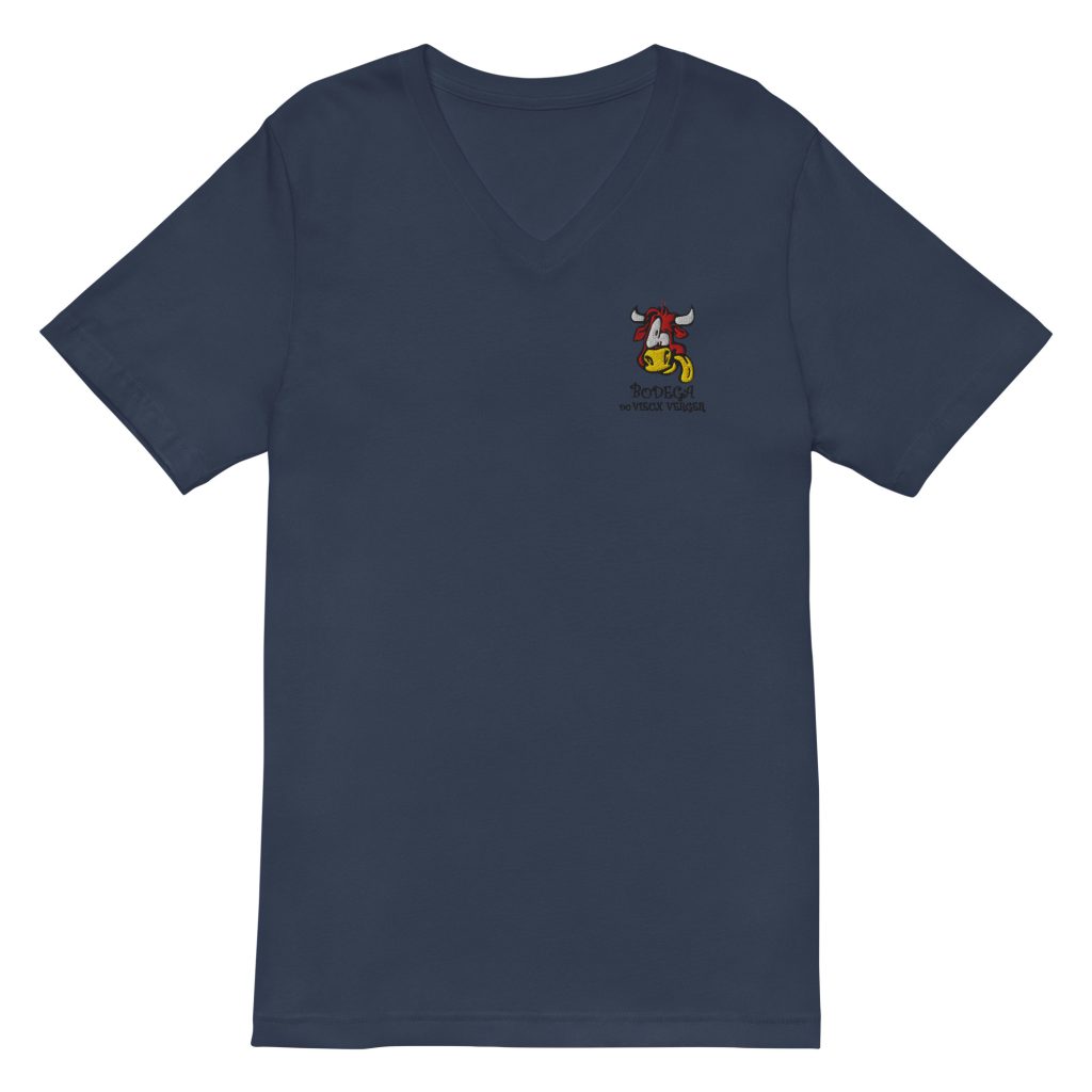 TEE Shirt Col V Unisexe Bodega Du Vieux Verger