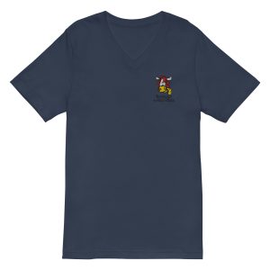 TEE Shirt Col V Unisexe Bodega Du Vieux Verger – Image 6
